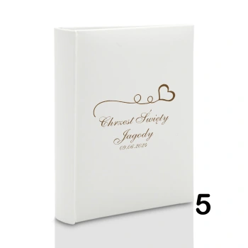 Album na chrzest, wsuwany, 50 zdjęć 15X21, personalizowany, 12 wzorów